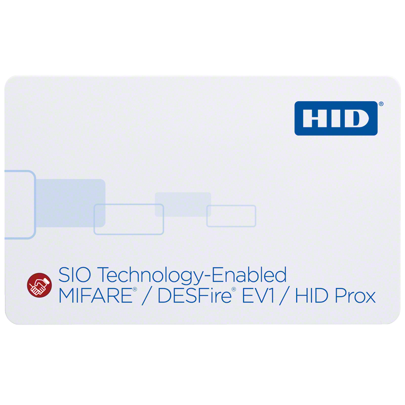کارت هوشمند Proximity با قابلیت SIO و MIFARE DESFire EV1 مدل iCLASS SE 38xx