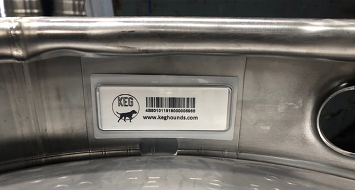 تگ RFID روی بشکه
