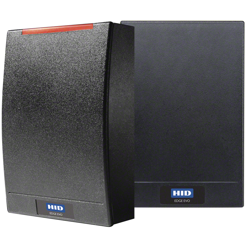 بسته کنترل کننده دسترسی / ریدر EDGE EVO EHR40-K و ماژول رابط از HID Global یک پنل کنترل دسترسی برای یک درب با ریدر و رابط درب مجزا و مستقل است.
