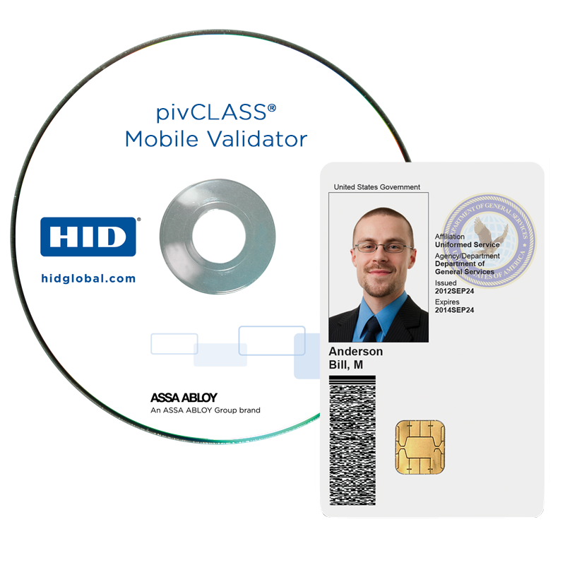 HID pivCLASS Mobile Validator
